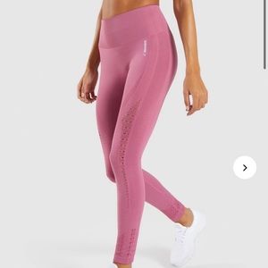 Gymshark Energy+ Seamless Leggings Dusty Pink